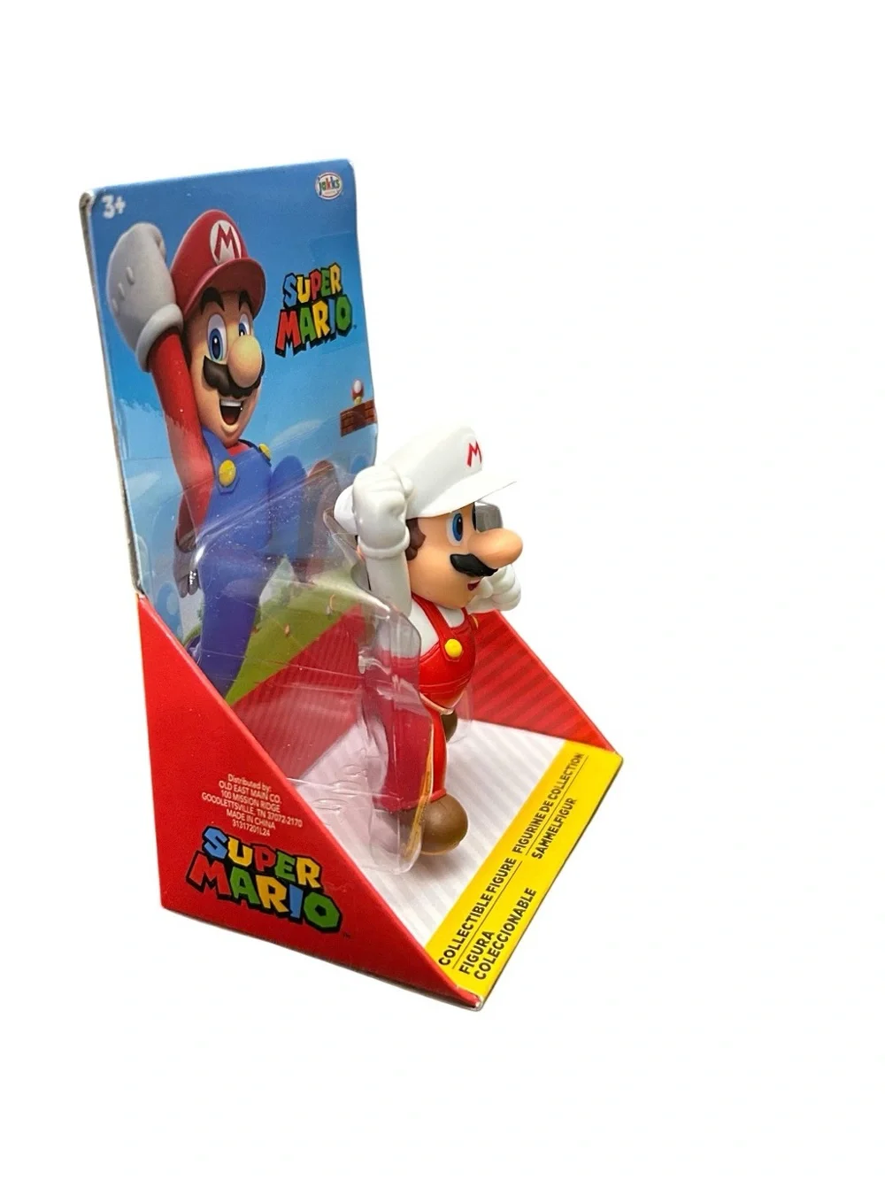 Super Mario Mini Action Figure Collectible Jakks Pacific Nintendo Fire New 2024